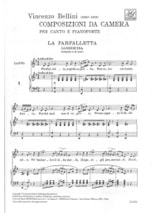 15 Composizioni Da Camera - BELLINI - Partition - Mélodies